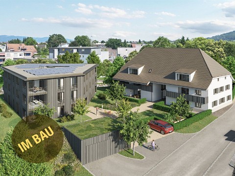 LINDENSTEG: Zentral und grosszügig wohnen, Rohbau weit fortgeschritten