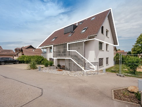 Das perfekte Home-Office-Refugium für Paare: Viel Platz, Natur & Direktzugang per Lift