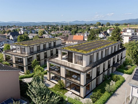 Exklusive 4.5 Zimmer-Attikawohnung mit Weitblick in Möhlin zu verkaufen