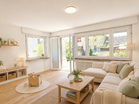 Gemütliche Doppelhaushälfte mit Garten – ideal für Familien