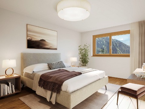 Stilvoll wohnen mit Aussicht – 3½-Zimmer-Eigentumswohnung in Klosters